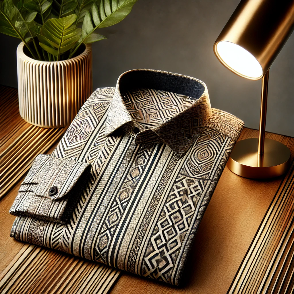 Modern Patterned Shirt
